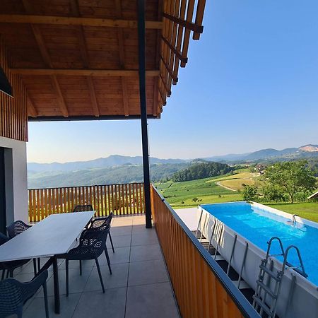 Villa Strtenica In The Vineyard Pristava pri Mestinju Eksteriør billede