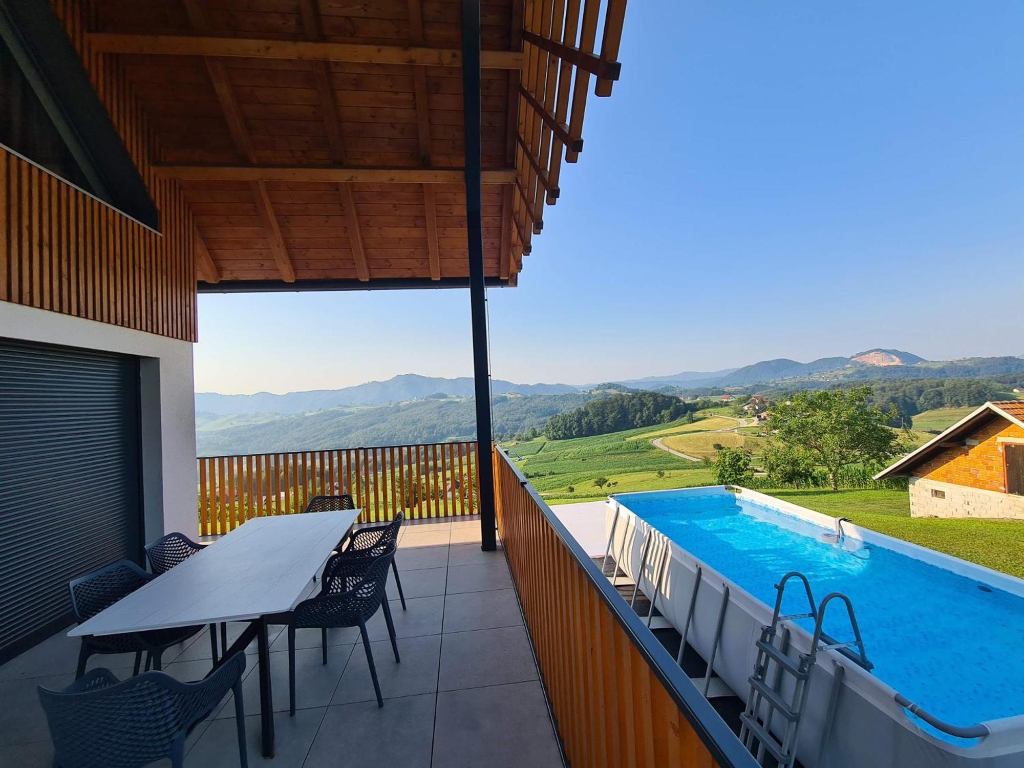 Villa Strtenica In The Vineyard Pristava pri Mestinju Eksteriør billede